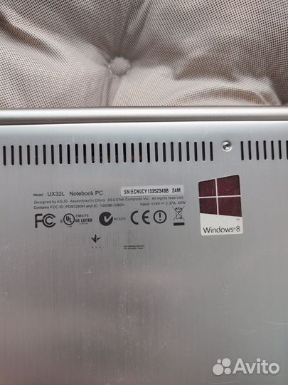 Ноутбук asus ux32l