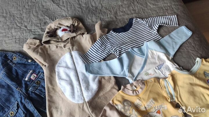 Вещи пакетом на мальчика 62