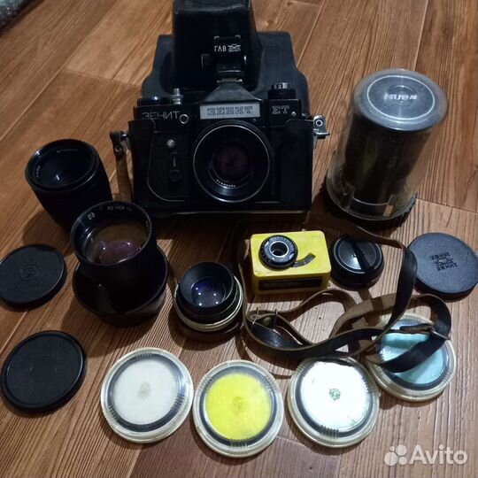 Фототехника СССР объектив светофильтр фотоаппарат