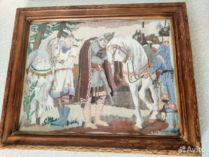 Картина вышитая крестом