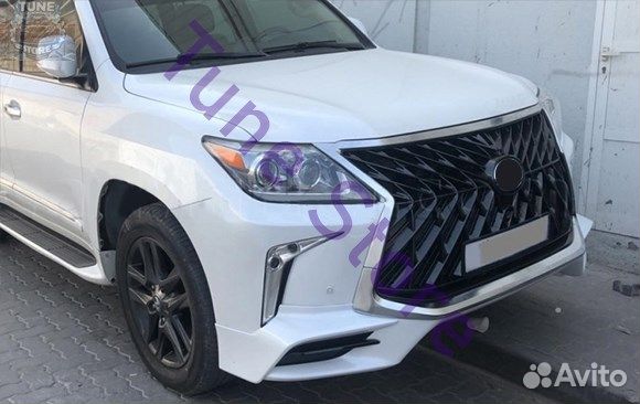 Бампер Lexus LX570 12-15 г. стильTRD 16г.+