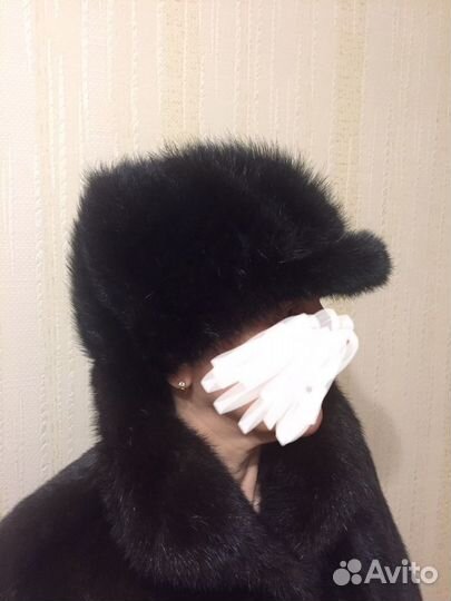 Шапка норковая