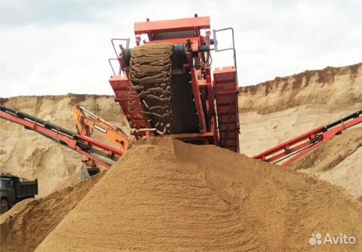 Песок сеяный