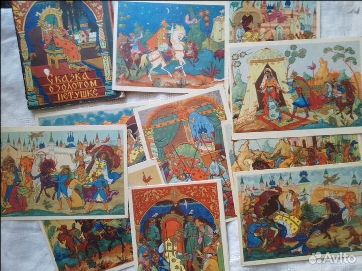 Наборы открыток палех