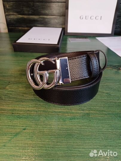 Ремень Gucci мужской черный