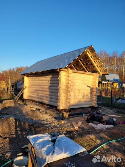 Сруб бани 3х6