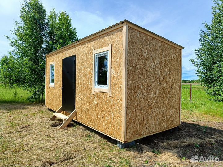 Каркасный домик эконом