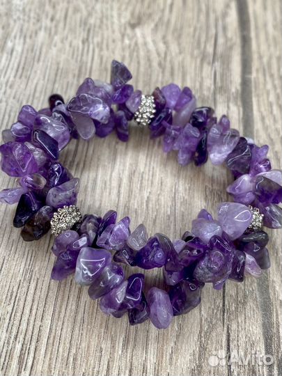 Браслет женский из Аметиста