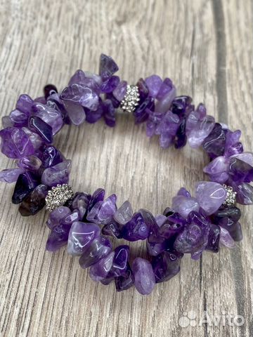Браслет женский из Аметиста