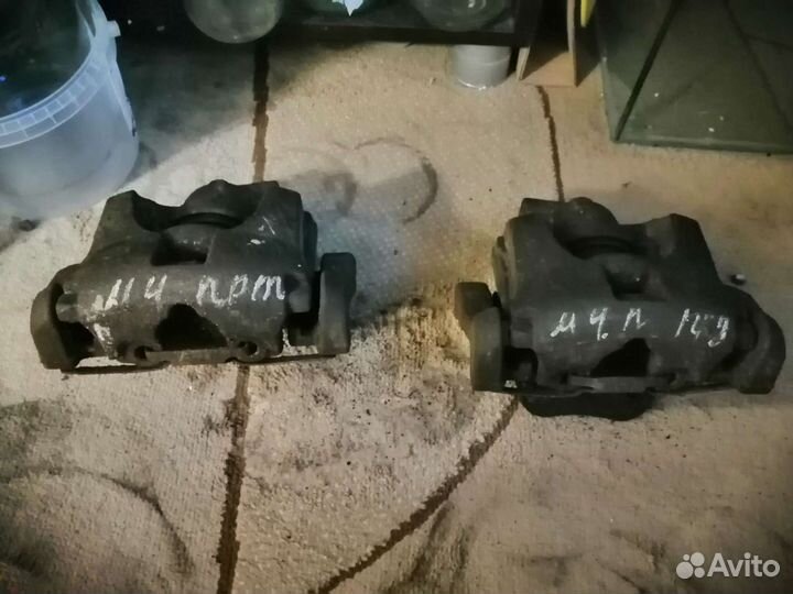 Тормозные диски передние и передние суппорта