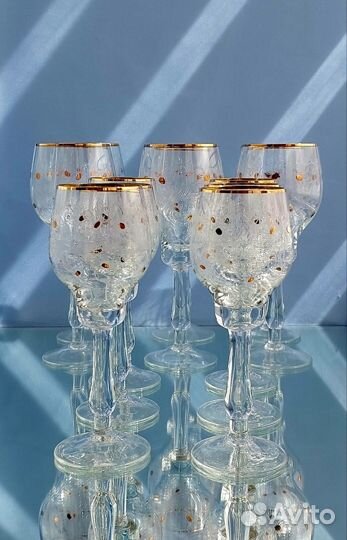 Рюмки/ фужеры Богемия, 80 е