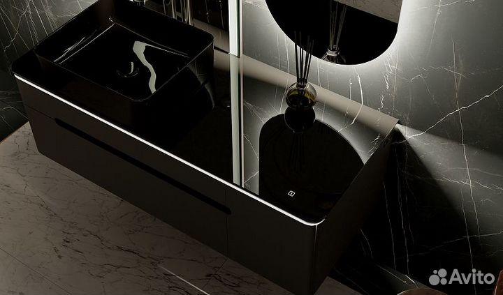 Мебель для ванной Jorno Shine 120 подвесная, антр