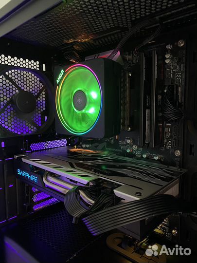 Игровой пк Ryzen 7+ AMD Radeon RX 570 8gb