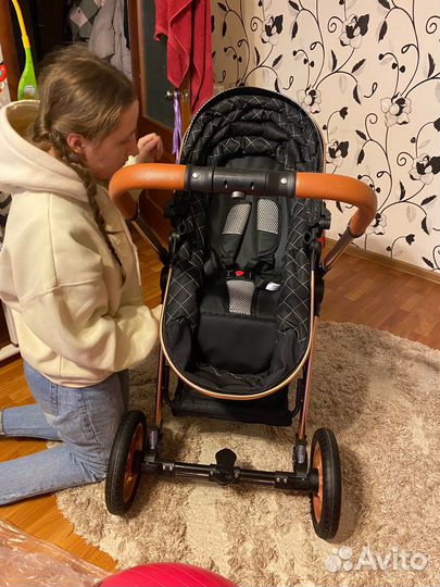 Коляска 2 в 1 luxmom