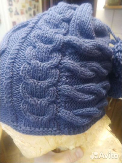 Комплект шапка шарф варежки