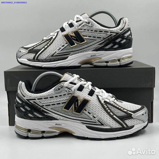 Кроссовки New Balance 1906R White Metallic Gold (Арт.78200)