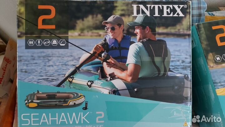 Надувная лодка intex Seahawks 2