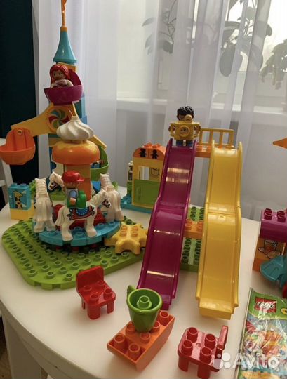 Lego duplo 10840 парк + 10867 еще детали