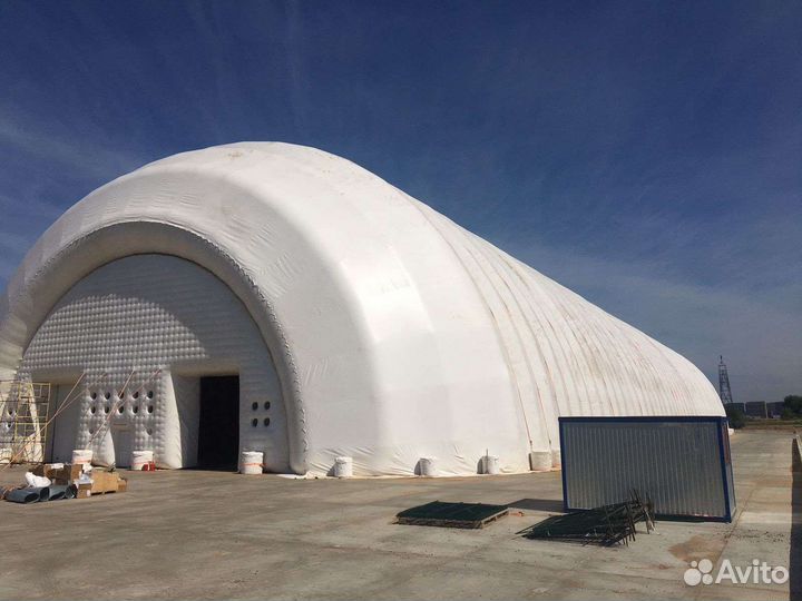 Некапитальный надувной Ангар -Быстровызводимый