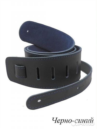 Ремень для гитары из натуральной кожи