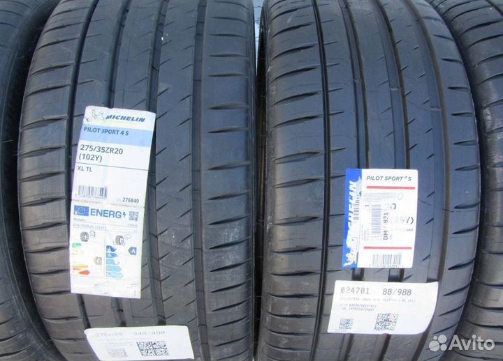 Michelin Pilot Sport 4 S 245/40 R20 и 275/35 R20 102Y