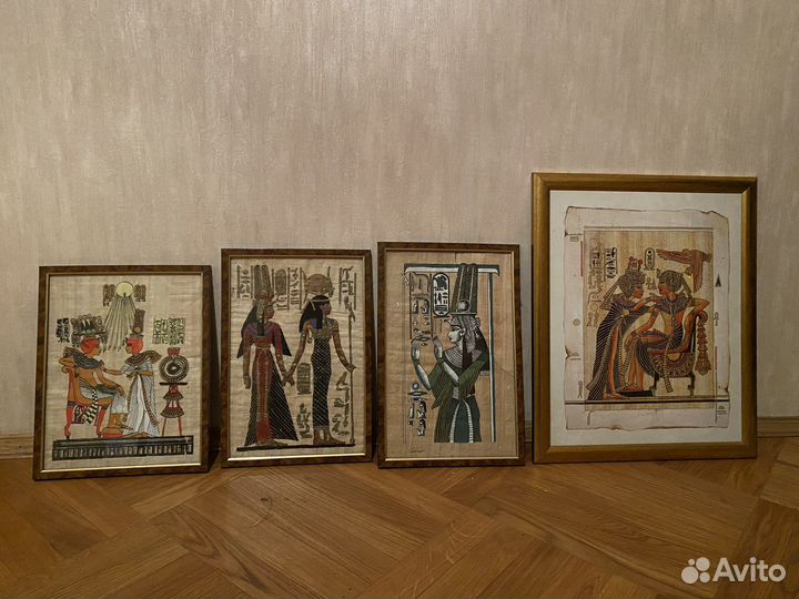 Картина на папирусе