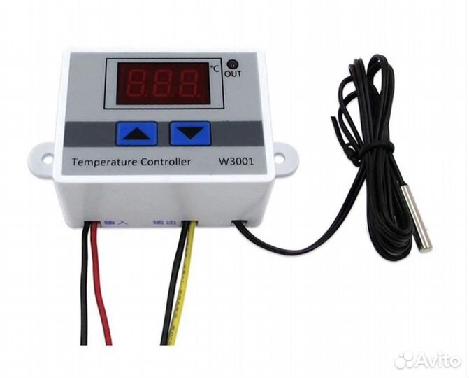 5) Терморегулятор 220v 1500w с выносным термодатчи