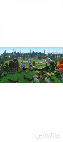 Игра Minecraft Legends Deluxe,PS4 русская версия)