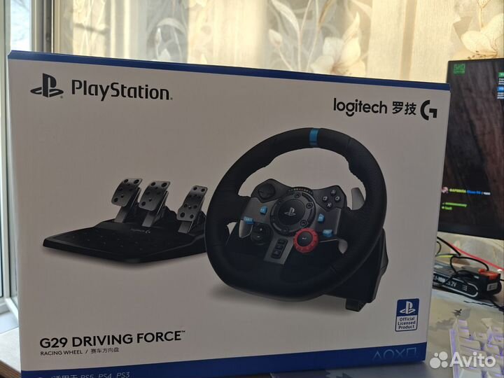 Руль logitech g29