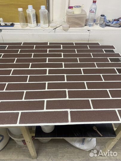 Производство фасадного гибкого кирпича с обучением