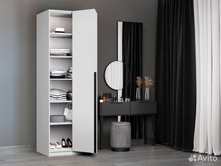 Шкаф Локер 80 см. (белый)