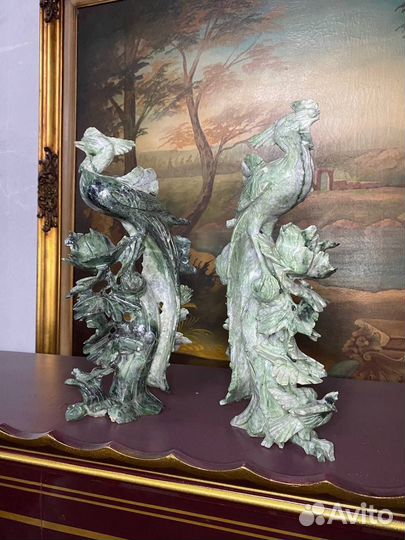 Статуэтка. Павлин. Скульпура. Винтаж из Европы