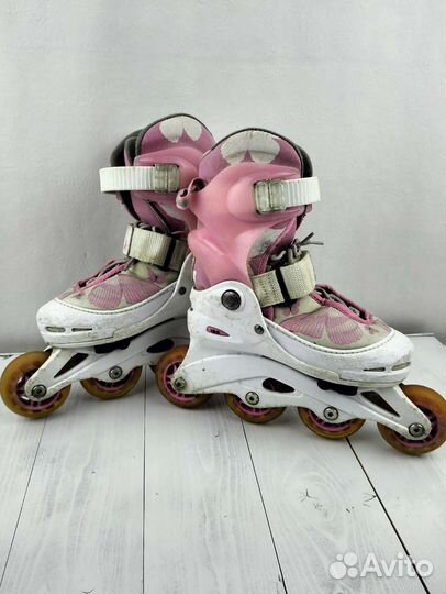 Роликовые коньки детские с защитой