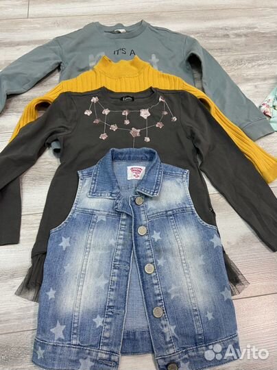 Вещи пакетом на девочку 5 6 лет