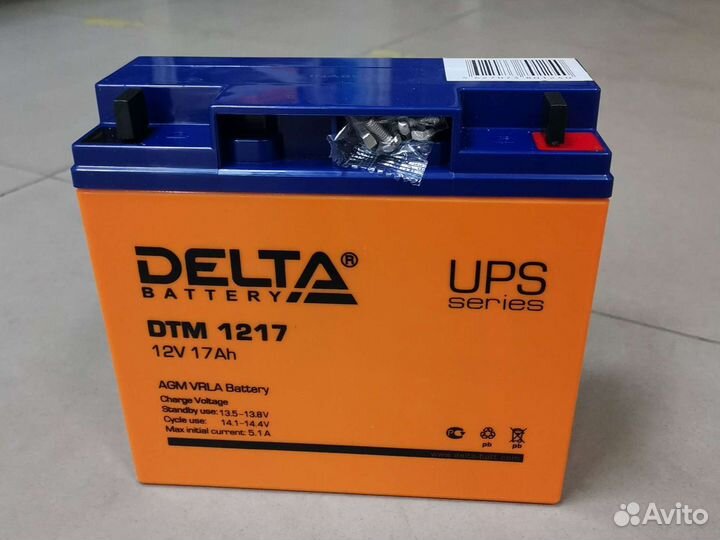 Тяговый аккумулятор delta DTM 1217