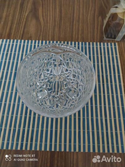 Ваза хрустальная СССР