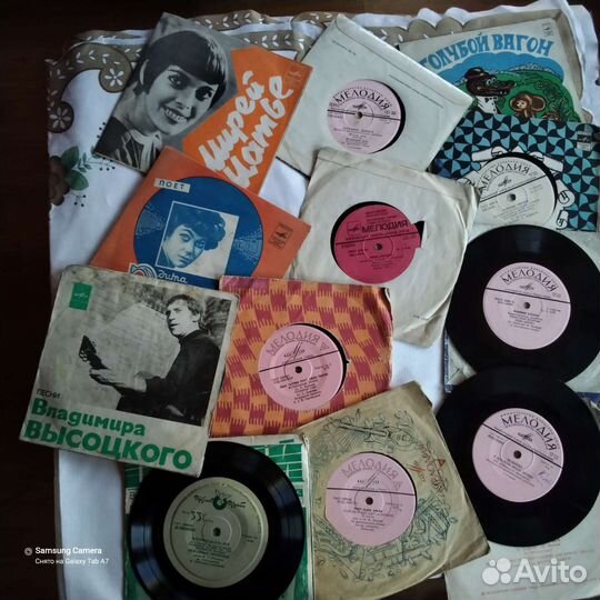Виниловые пластинки СССР