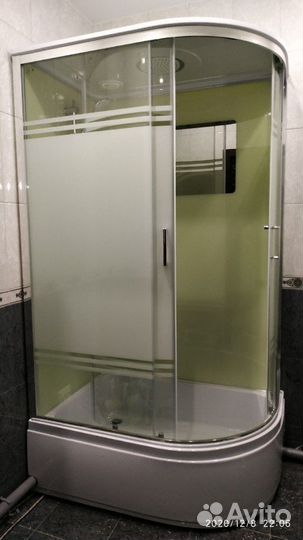 Сборка и установка душевой кабины и др сантехники