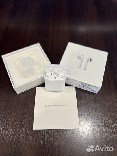 Наушники airpods 2 оригинал