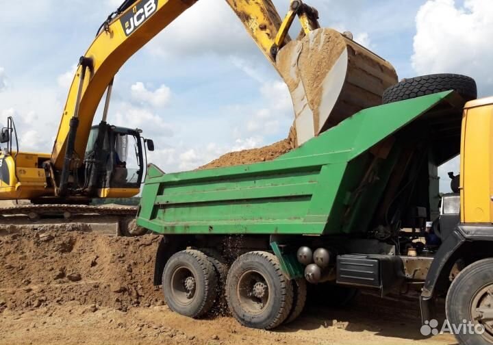 Песок,Щебень,навоз,отсев,земля,глина,грунт,до 15т