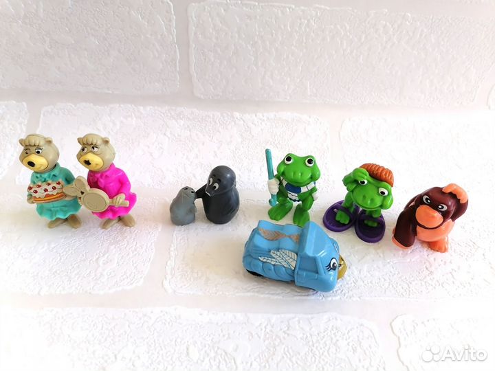 Игрушки из киндера 90х