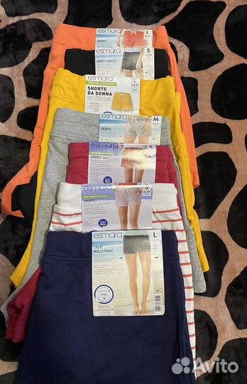 Трикотажные шорты женские