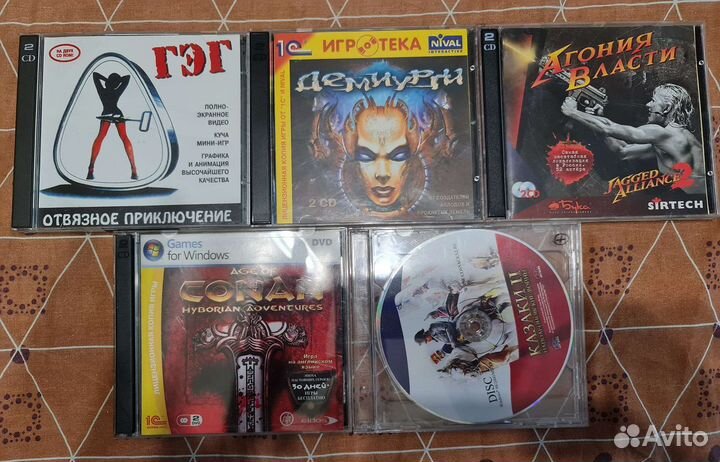 Компьютерные игры, диски для пк
