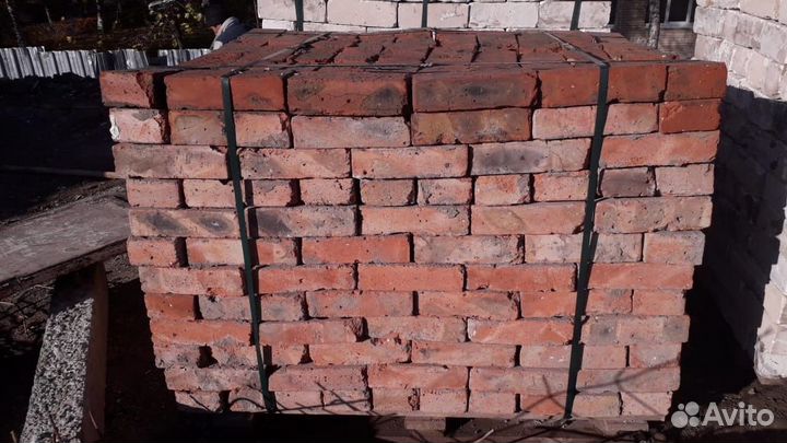 Продается красный цокольный кирпич