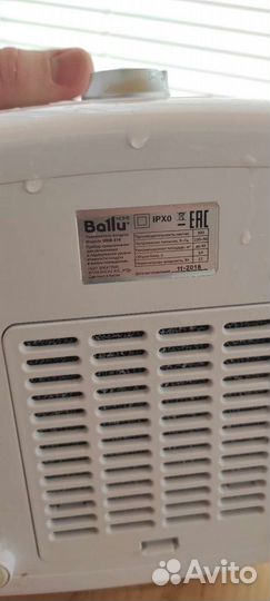 Увлажнитель воздуха ballu uhb 310