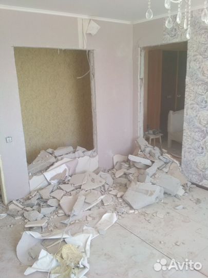 Демонтажные Работы.Слом.Разбор