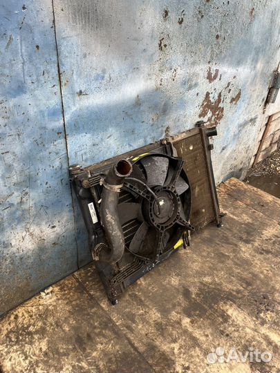 Радиатор Охлаждения Chevrolet Lanos,Заз Шанс Сенс