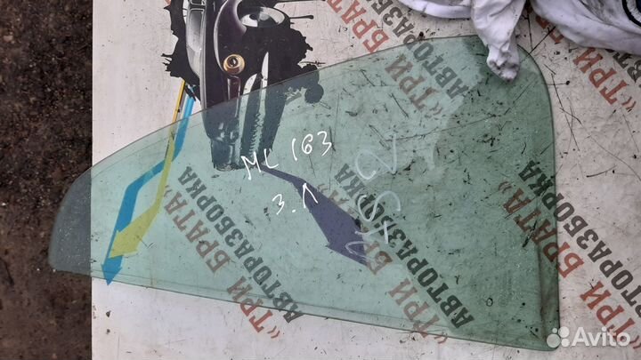 Мерседес М-Класс Форточка задняя левая AS2 Лев