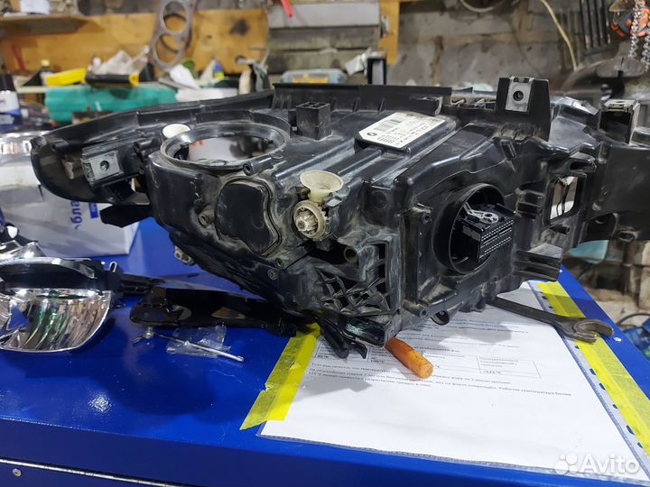 LED фары BMW f30