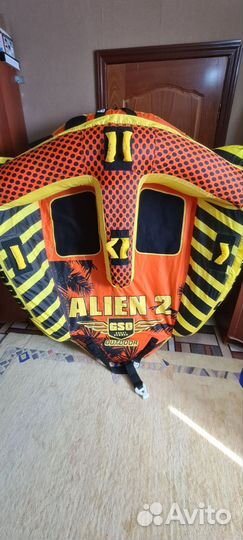 Водный тюбинг летающий 2 человека